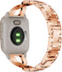 Compatible Garmin Venu Sq Band - Women Metal Replacement Chain Bling Bracelet Strap for Venu/Venu Sq/Vivoactive