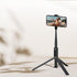 ATUMTEK 55" Selfie Stick Tripod, All-in-one Extendable Aluminum Phone Tripod with Rechargeable Bluetooth Remote for