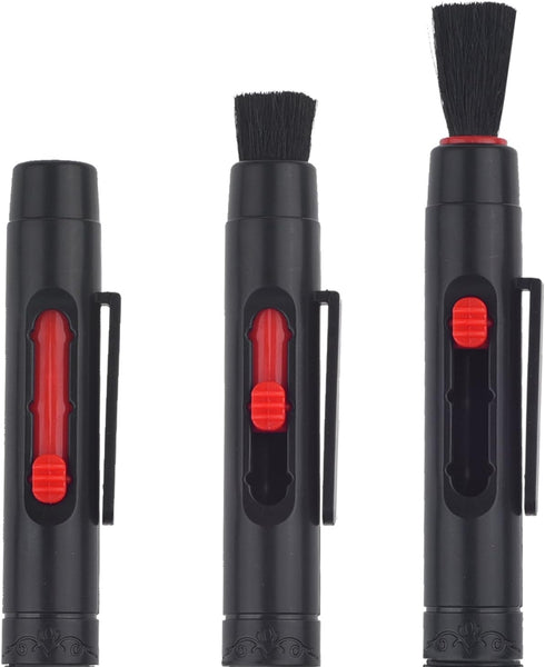 Camkix Camera Lens Cleaning Kit - Air Blower, 2in1 Lens Cleaning Pen, Cleaning Brush, Spray Bottle with Cleaning