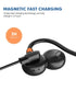 Ortizan 2 Pack Magnetic Charging Cable for I10 Open Ear Wireless Bluetooth Headphones
