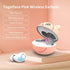 Pink Wireless Earbuds for Women - Bluetooth 5.1 Earphones with Cute Pig Charging Case, 36H Playtime