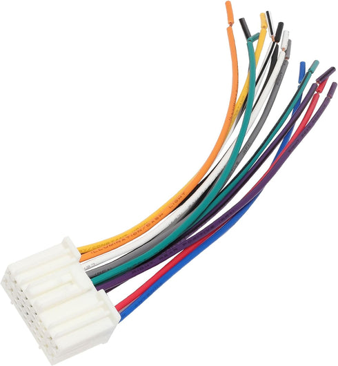 RED WOLF Radio Reverse Wiring Harness for 1999-2009 Honda Civic Accord CRV,