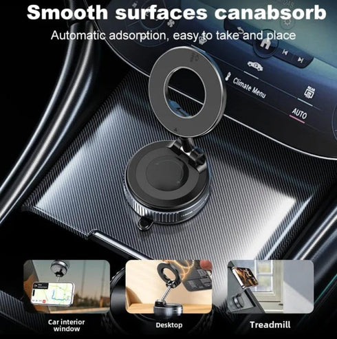 Generic 360 Magnetic Phone Holder for Car & Desk, Adjustable Car Mount Stand, Strong Magnetic Phone Holder for All