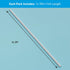 D-Line Half Round Cord Hider, Patented Cable Cover for Hiding TV Wall Mount Wires, White