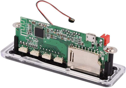 12V MP3 Decoder Module, USB/Bluetooth/SD Card/FM Radio WMA Decoder Board with Remote Control, Hands-Free Call