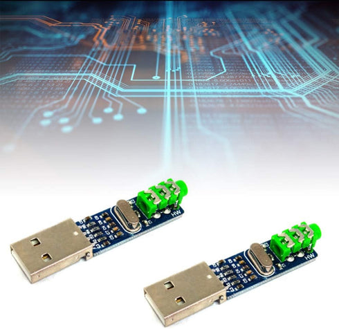 Comimark 1Pcs 5V USB Powered PCM2704 Mini USB Sound Card DAC Decoder Board for PC Computer
