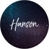 Hanson Name Personalized Birthday Men Boys Universe PopSockets Swappable PopGrip