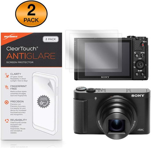 BoxWave Screen Protector for Sony Cyber-Shot DSC-HX99, ClearTouch Anti-Glare (2-Pack) Matte Film Skin