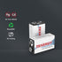 TN136 4 9V 4 9V Tenergy Bay Smart Charger with Pieces Tenergy Premium NiMH Rechargeable Batteries