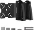 Bedycoon Universal Small Device VESA Mount can Connect VESA Arms, Adjustable Strap for MFF, Small Computers, Modems