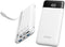 Orfeika Portable Phone Charger, 10000mAh Portable Charger Power Bank with Built-in Cables, Travel