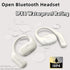 Open Ear Headphones, True Wireless Earbuds with Microphone, Bluetooth 5.3, IPX4 Waterproof, Earhooks for Workouts