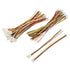 XINGYHENG 40Pcs 2.0mm 4PIN Female Male Connecting Plug with 15cm Terminal Connector Wire Cable for Light Strip