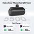 2 Pack Portable Charger for iPhone, 5500mAh Power Bank, 20W PD Fast Charging, Ultra-Compact Travel
