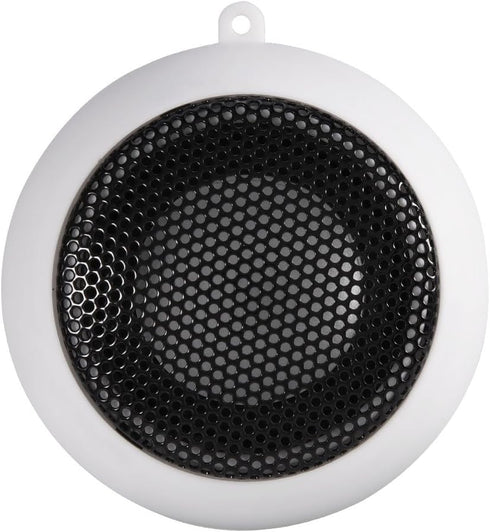 Mini Portable Speaker, Telescopic Design for Computer Smartphone MP3 Tablet, USB Powered, Lightweight, 2 Colors (White)