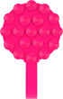 FELONY CASE 17, 16, 15, 14, 13, 12 - Neon Pink Magnetic Suction Cup Phone Mount and Grip Strong Silicone Holder