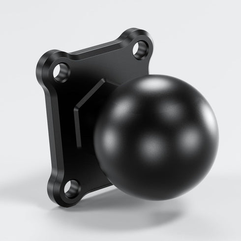 BRCOVAN 1.5'' Ball Mount Base with Aluminum Alloy 4-Hole AMPS Square Plate, Compatible with RAM Mounts