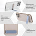 TIESOME Ultra-Thin Cell Phone Holder, Adjustable Mini Alloy Phone Kickstand Portable Foldable Phone Stand Adjustable