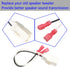 72-6514 Country 4 Pack Car Speaker Adapter Wire Harness Front Rear Door Compatible with Dodge Chrysler Town & Dakota