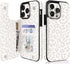 uCOLOR Compatible with iPhone 13 Pro Wallet Case with Card Holder Slots, Marble Flip Leather RFID Kickstand Cover
