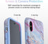 VELVET CAVIAR iPhone Xs Max Case Marble for Women & Girls - Cute Protective Phone Cases (Pink Iridescent Holographic