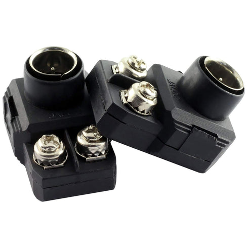 E-outstanding 2PCS Antenna Matching Transformer Connector 300 Ohm to 75 Ohm Quick Push-On