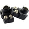E-outstanding 2PCS Antenna Matching Transformer Connector 300 Ohm to 75 Ohm Quick Push-On