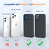 Miracase Compatible with iPhone 12 and iPhone 12 Pro, Liquid Silicone Gel Rubber Full Body Protection Shockproof Phone