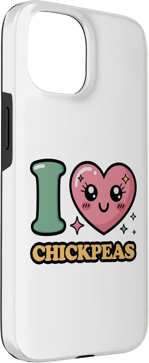 I heart Chickpeas 15 I Love Chickpeas Case for iPhone