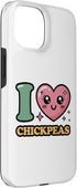 I heart Chickpeas 15 I Love Chickpeas Case for iPhone