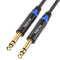 Tisino 1/4 inch TRS Cable, Quarter inch 1/4 TRS Balanced Stereo Audio