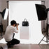 LYLYCTY 8x10ft White Portrait Backdrop Zoom Meeting, Game Live Steaming and Photo Studio Shooting Props