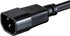 Monoprice Heavy Duty Power Cable - 2 Feet, Black, IEC 60320 C14 to C15