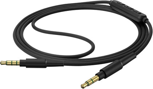 Geekria Audio Cable with Mic for Sony WH-1000XM6/1000XM5, XB910N/XB900N, H910N, MDR-1R Headphones, 3.5mm Replacement