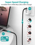 USB 4 Cable, USB C to USB C 3.3ft, 8K HD Display, 40 Gbps Data Transfer, 240W Charging Cable for Thunderbolt 3/4