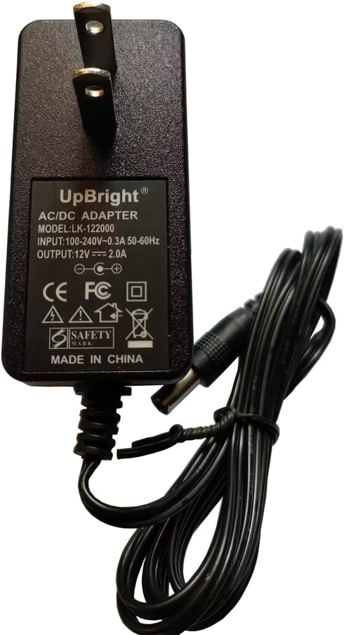UpBright 12V AC/DC Adapter for Studebaker SB2145 Series 80's Retro Portable Boombox FM Radio Bluetooth CD Player