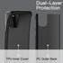 JETech Heavy Shockproof Case for Samsung Galaxy S20 - Dual Layer Rugged Protective Phone Cover (Black)