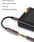 okcsc Headphone Adapter 4.4mm Male to 3.5mm Female for 3.5mm Cable Connected to Balanced 4.4mm Player