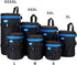 JJC Camera Lens Pouch Case for Canon EF-S 18-55mm, Nikon AF-S 18-55mm, Fujifilm XF 16mm 23mm, Zipper Polyester Bag