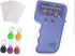 Handheld ID Copier RFID Smart ID Card Duplicator, Includes 5 T5577 Keychains and 5 T5577 Cards