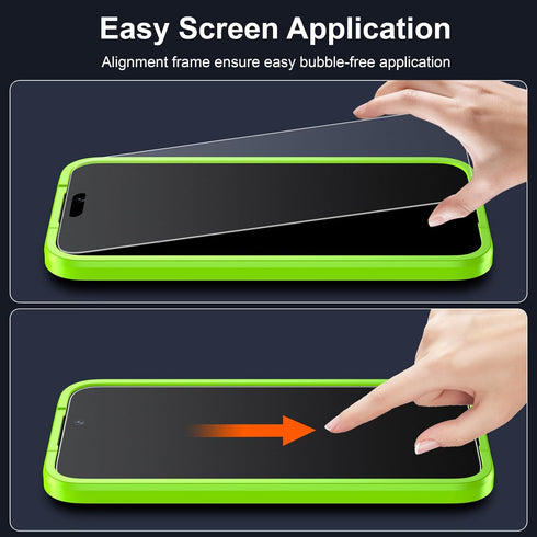 3-Pack 17/16 9H Esanik for iPhone Pro Matte Glass Screen Protector - Anti-Glare, Anti-Fingerprint, Anti-Reflection