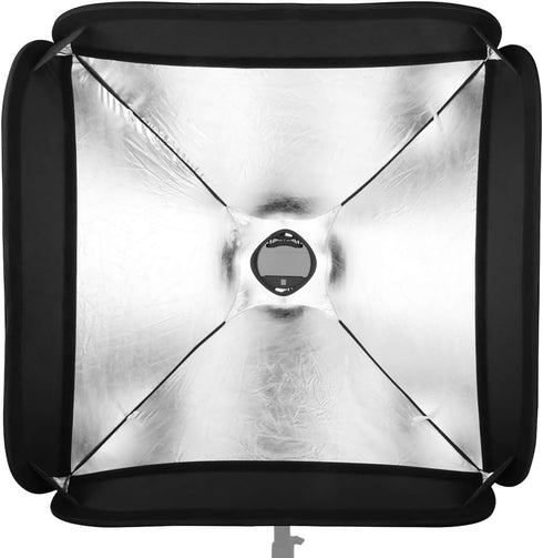Godox 24"x24"/60cmx60cm Portable Collapsible Softbox Kit for Camera Photography Studio Flash, Fit Bowens Elinchrom Mount