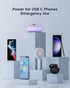 Kuulaa Portable Charger, 4500mAh USB C Power Bank, Compact Battery Pack for iPhone 15, Samsung Galaxy, Moto, LG, Purple