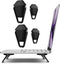 Portable Invisible Laptop Stand, Mini Aluminum Cooling Pad, Ergonomic Lightweight Kickstand for Computer Keyboard