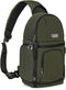 MOSISO Camera Sling Bag, Shockproof Photography Camera Backpack with Tripod Holder, Compatible with Canon/Nikon/Sony