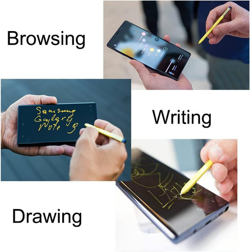 Galaxy Note 9 Stylus Pen with Bluetooth for Samsung Galaxy Note 9 Touch Screen S Pen (Yellow/Blue)