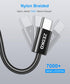 6 Pack (3/3/6/6/10/10ft) 17 16 15 S25 S24 A17 A16 9 10 ZEDKO USB to USB C Cable Braided USB A to Type C Fast Charging