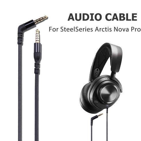 Replacement Cable Cord for SteelSeries Arctis Nova Pro Wired Headset, 3.5mm to 3.5mm