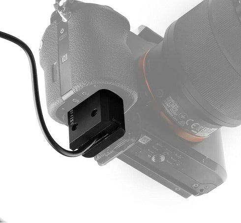 Full Decoded NP-FW50 Dummy Battery 5V 2A USB Power Adapter for Sony Mirrorless Camera Alpha A7 Series