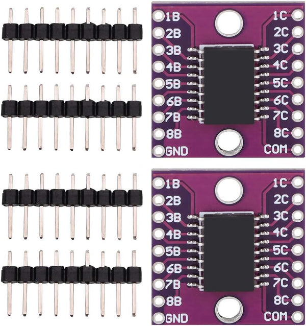 Voltage Driver Power Supply Module, 2Pcs ULN2803A High Current Voltage Protection Electric Component